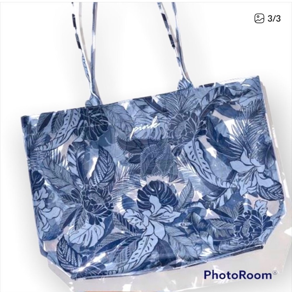 NWT - Victoria’s Secret PINK Indigo Summer Tote - Picture 5 of 5